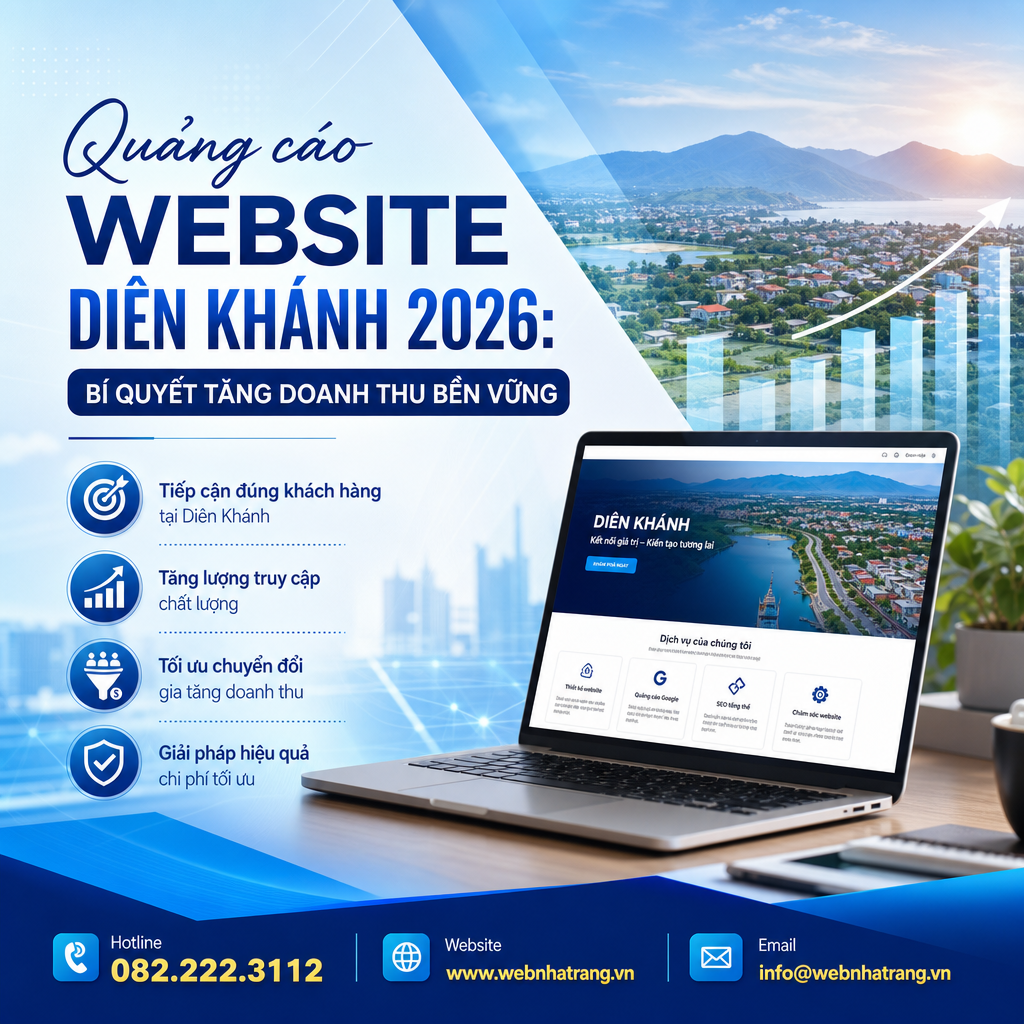 Quảng cáo website Trọn Gói 2026: Bí quyết tăng doanh thu bền vững