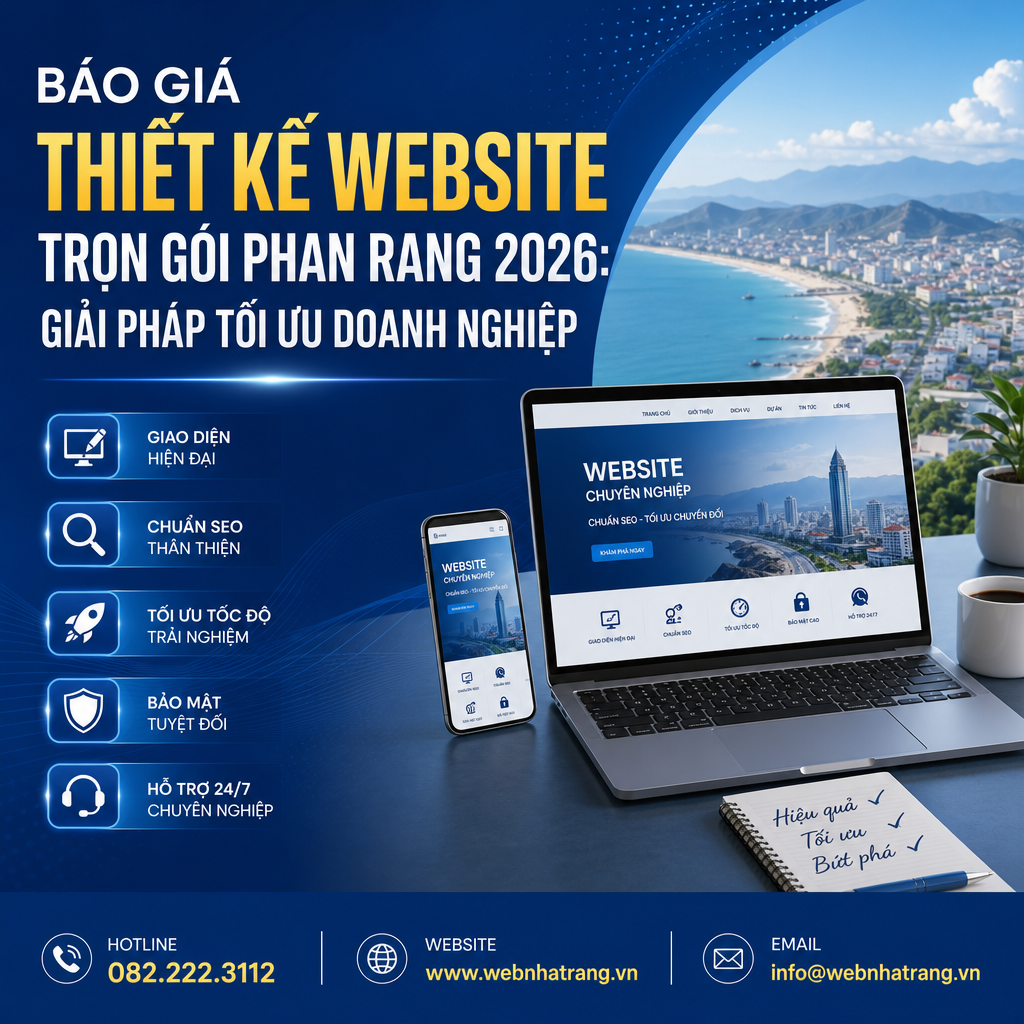 Báo Giá Thiết Kế Website Trọn Gói Giá Rẻ 2026: Giải Pháp Tối Ưu Cho Doanh Nghiệp