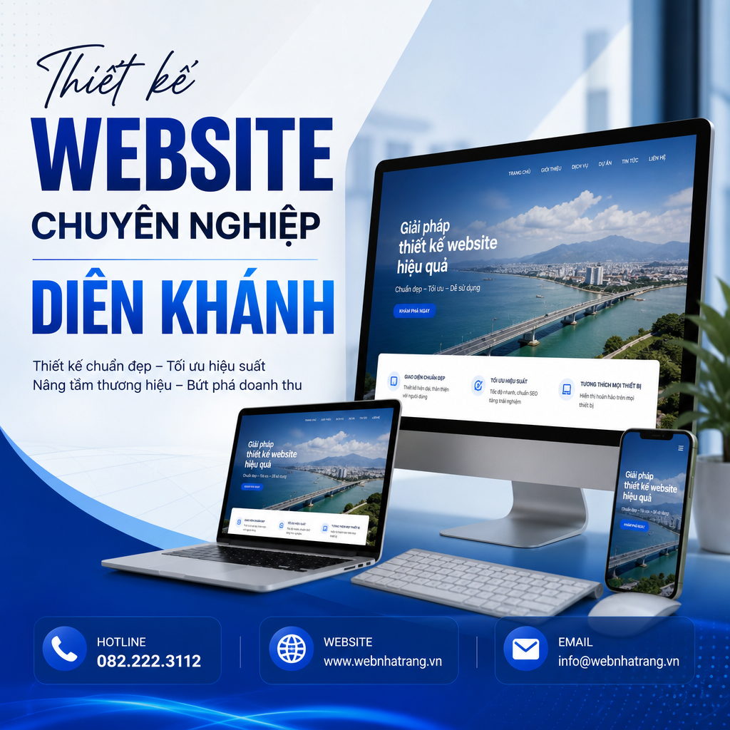 Thiết Kế Website Trọn Gói Không Phát Sinh Chi Phí Cho Hộ Kinh Doanh