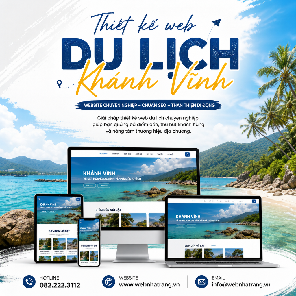 Thiết Kế Website Homestay & Du Lịch Dã Ngoại Thu Hút Du Khách