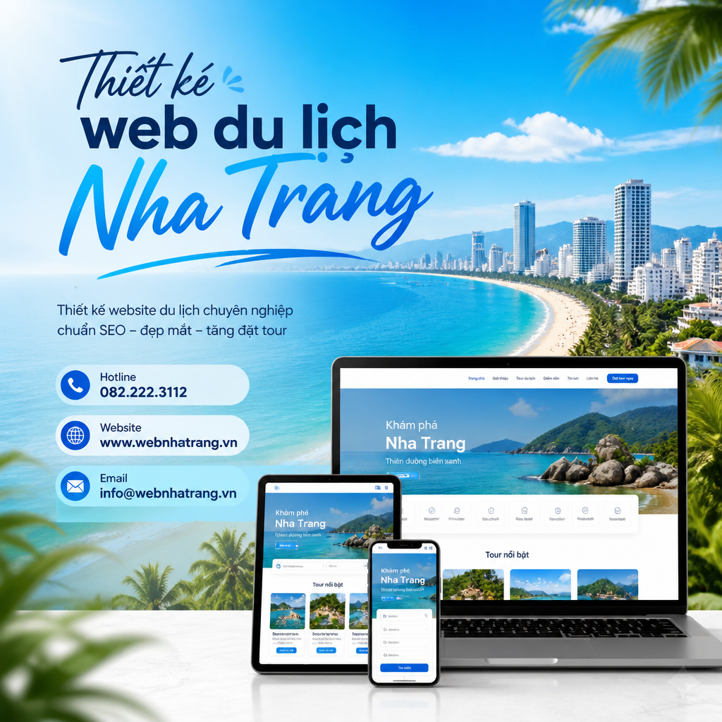 Thiết Kế Website Tour Biển Đảo Tích Hợp Cổng Thanh Toán Trực Tuyến