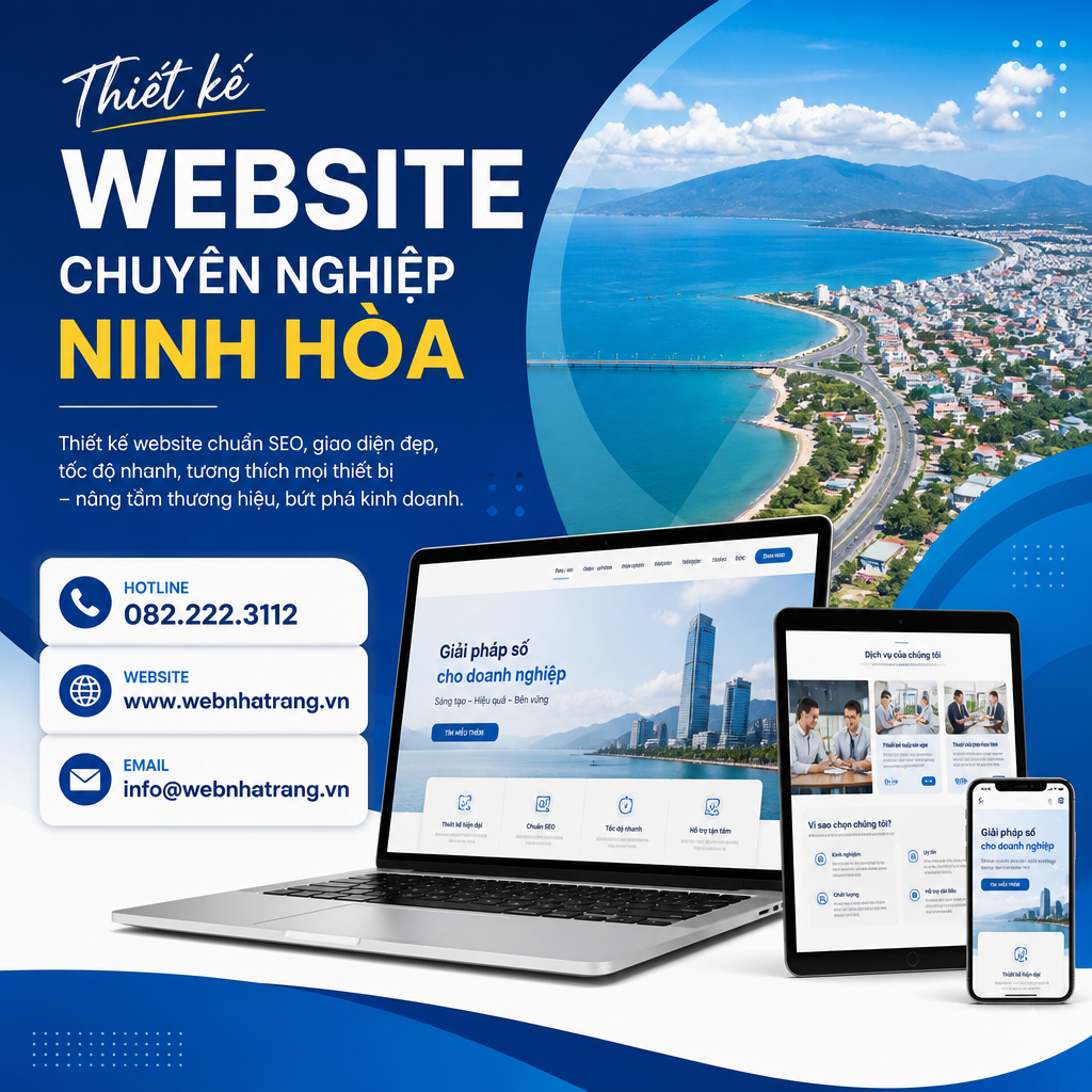 Thiết Kế Website Đẹp Mắt Tích Hợp Biểu Mẫu Nhận Đơn Nhanh